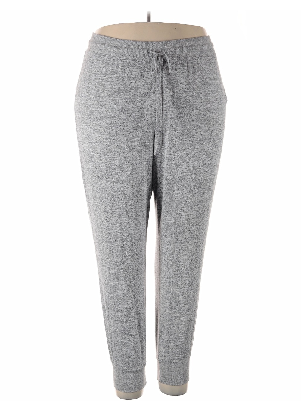 GAP Heather Gray Drawstring Lounge Joggers